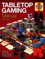 Okładka książki Tabletop Gaming Manual