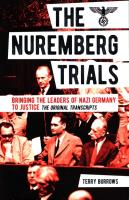 The Nuremberg Trials: Volume I. Autor: Terry Burrows. SmakLiter.pl Okładka książki The Nuremberg Trials: Volume I