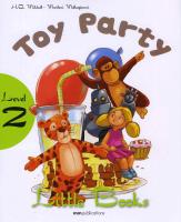 Toy party + CD-ROM MM PUBLICATIONS. Autor: H.Q.Mitchell, Marileni Malkogianni. SmakLiter.pl Okładka książki Toy party + CD-ROM MM PUBLICATIONS