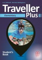 Okładka książki Traveller Plus  Elementary A1 SB MM PUBLICATIONS