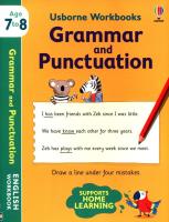 Opakowanie Usborne Workbooks Grammar and Punctuation