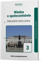 Wiedza O Społeczeństwie Maturalne Karty Pracy 3 Liceum I Technikum Zakres Rozszerzony. Autor: Derdziak Artur. SmakLiter.pl Okładka książki Wiedza O Społeczeństwie Maturalne Karty Pracy 3 Liceum I Technikum Zakres Rozszerzony