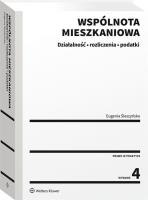 Okładka książki Wspólnota mieszkaniowa Działalność rozliczenia podatki