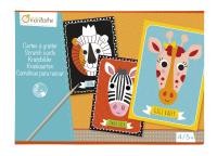 Opakowanie Zestaw kreatywny zdrapki Zwierzęta