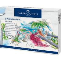 Zestaw prezentowy Faber-Castell Goldfaber Aqua 18 elementów. Wydawca: Faber-Castell. SmakLiter.pl Opakowanie Zestaw prezentowy Faber-Castell Goldfaber Aqua 18 elementów