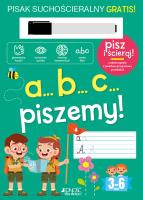 A...B...C... piszemy! Książka z pisakiem sucho.. Autor: Dulęba Oliwia. SmakLiter.pl Okładka książki A...B...C... piszemy! Książka z pisakiem sucho.