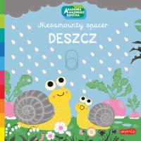Akademia mądrego dziecka. Deszcz. Autor: Emiri Hayashi. SmakLiter.pl Okładka książki Akademia mądrego dziecka. Deszcz