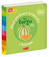 Akademia mądrego dziecka. Na targu. Autor: Mr Iwi. SmakLiter.pl Okładka książki Akademia mądrego dziecka. Na targu