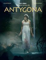 Antygona. Autor: Clotilde Bruneau, Giuseppe Baiguera. SmakLiter.pl Okładka książki Antygona