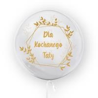 Opakowanie Balon 45cm Dla kochanego taty TUBAN
