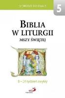 Biblia w liturgii Mszy Świętej tom 5. Wydawca: EDYCJA SWIETEGO PAWLA. SmakLiter.pl Opakowanie Biblia w liturgii Mszy Świętej tom 5