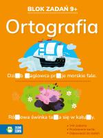 Blok zadań. Ortografia. Autor: Zarzycka Irena, Rogala Leszek. SmakLiter.pl Okładka książki Blok zadań. Ortografia