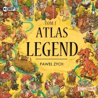 Okładka książki CD MP3 Atlas legend. Tom 1