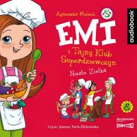 CD MP3 Niezłe ziółka. Emi i Tajny Klub Superdziewczyn. Tom 12. Autor: Agnieszka Mielech. SmakLiter.pl Okładka książki CD MP3 Niezłe ziółka. Emi i Tajny Klub Superdziewczyn. Tom 12