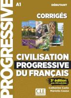 Civilisation progressive du francais debutant A1 3ed klucz do nauki cywilizacji Francji. Autor: Carlo Catherine, Causa Mariella. SmakLiter.pl Okładka książki Civilisation progressive du francais debutant A1 3ed klucz do nauki cywilizacji Francji