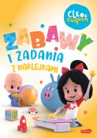 Cleo i Cuquin. Zabawy i zadania z naklejkami. Autor: Opracowanie zbiorowe. SmakLiter.pl Okładka książki Cleo i Cuquin. Zabawy i zadania z naklejkami