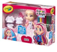 Colour n Style Rose de luxe CRAYOLA. Wydawca: Crayola. SmakLiter.pl Opakowanie Colour n Style Rose de luxe CRAYOLA