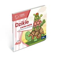 Okładka książki Czytaj z Albikiem Dzikie zwierzęta