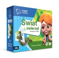 Okładka książki Czytaj z Albikiem zestaw Świat Zwierząt