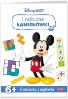 Okładka książki Disney uczy Miki. Logiczne łamigłówki