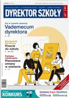 Okładka książki Dyrektor Szkoły 8/2021