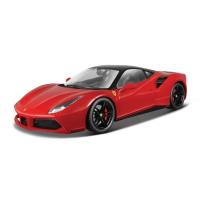 Opakowanie Ferrari 488 GTB Red 1:18 BBURAGO