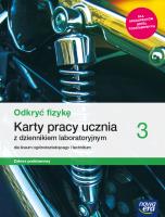 Fizyka LO 3 Odkryć fizykę KP ZP 2021 NE. Autor: Bartłomiej Piotrowski, Izabela Kondratowicz. SmakLiter.pl Okładka książki Fizyka LO 3 Odkryć fizykę KP ZP 2021 NE
