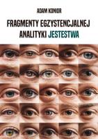Okładka książki Fragmenty egzystencjalnej analityki jestestwa