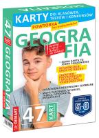 GEOGRAFIA. Karty edukacyjne. Autor: Irena Brignull. SmakLiter.pl Okładka książki GEOGRAFIA. Karty edukacyjne