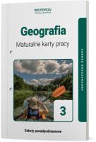 Geografia LO 3 Maturalne karty pracy ZR OPERON. Autor: Agnieszka Maląg inde. SmakLiter.pl Okładka książki Geografia LO 3 Maturalne karty pracy ZR OPERON