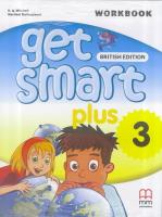 Okładka książki Get Smart Plus 3 WB + CD MM PUBLICATIONS