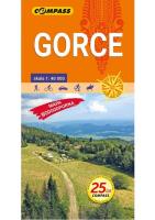 Okładka książki Gorce mapa wodoodporna