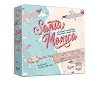 Gra Santa Monica. Autor: Josh Wood. SmakLiter.pl Okładka książki Gra Santa Monica