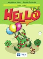 Hello! 1 WB w.2012 PWN. Autor: Appel Magdalena, Zarańska Joanna. SmakLiter.pl Okładka książki Hello! 1 WB w.2012 PWN