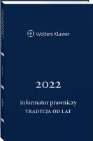 Okładka książki Informator Prawniczy 2022 B6 granatowy
