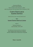 Okładka książki Ioannes Dantiscus' Latin Letters, 1538-1539