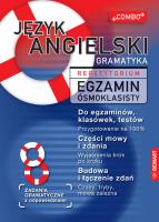 JĘZYK ANGIELSKI. GRAMATYKA. Repetytorium. Egzamin ósmoklasisty. COMBO. Autor: Maria Szukalska, Krzysztof Szukalski. SmakLiter.pl Okładka książki JĘZYK ANGIELSKI. GRAMATYKA. Repetytorium. Egzamin ósmoklasisty. COMBO