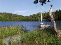 Opakowanie Kalendarz 2021. Jezioro łódź trójdzielny RADWAN