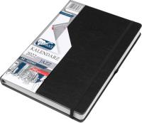 Opakowanie Kalendarz 2022 A4 Dzienny Jazz czarny ELEFANT