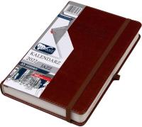 Opakowanie Kalendarz 2022 A5 Dzienny Jazz brązowy ELEFANT