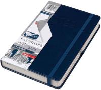 Opakowanie Kalendarz 2022 A5 Dzienny Jazz granatowy ELEFANT