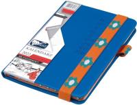 Opakowanie Kalendarz 2022 A6 Tyg. Flamenco niebieski ELEFANT