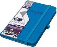 Opakowanie Kalendarz 2022 A6 Tyg. Techno niebieski ELEFANT