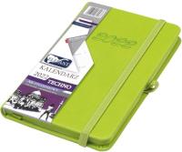 Opakowanie Kalendarz 2022 A6 Tyg. Techno zielony ELEFANT