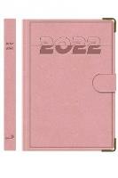 Opakowanie Kalendarz 2022 B7 Lux z zapinką różowy