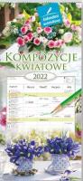 Kalendarz 2022 Kompozycje kwiatowe WN2. Wydawca: Lucrum. SmakLiter.pl Opakowanie Kalendarz 2022 Kompozycje kwiatowe WN2