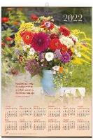 Opakowanie Kalendarz 2022 Plakatowy Średni Bukiet