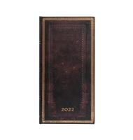 Opakowanie Kalendarz 2022 Slim Black Moroccan Horizontal DE7684-1