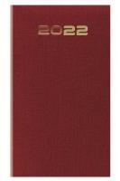 Opakowanie Kalendarz 2022 Tygodniowy Standard rubinowy