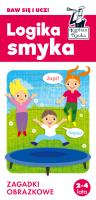 Kapitan Nauka. Logika smyka. Zagadki obrazkowe. Autor: Trepczyńska Magdalena. SmakLiter.pl Okładka książki Kapitan Nauka. Logika smyka. Zagadki obrazkowe